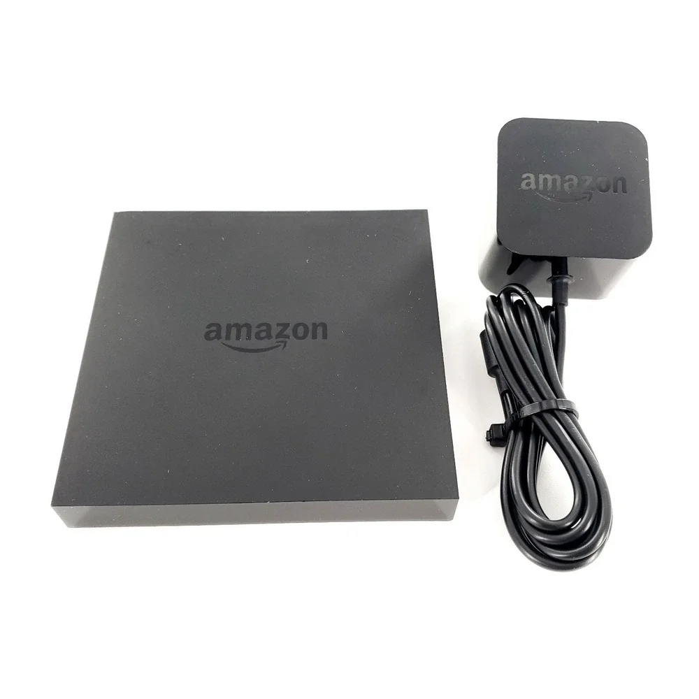 Amazon Fire TV 2nd Generation Media Streamer DV88YW Black No Remote Tested - Picture 1 of 7